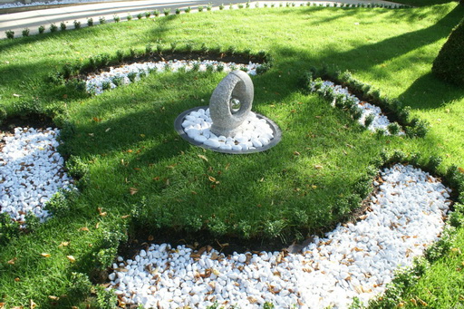 Das neue Wasserspiel im Vorgarten