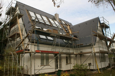 Haus Giovanni ist neu eingedeckt