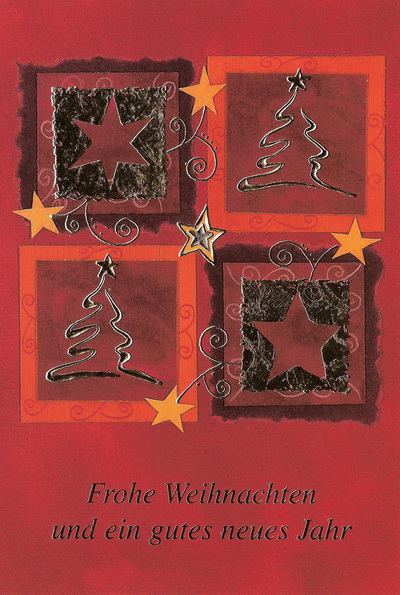 Weihnachts- und Neujahrsgru