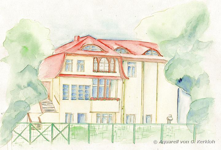 Aquarell von G. Kerkloh