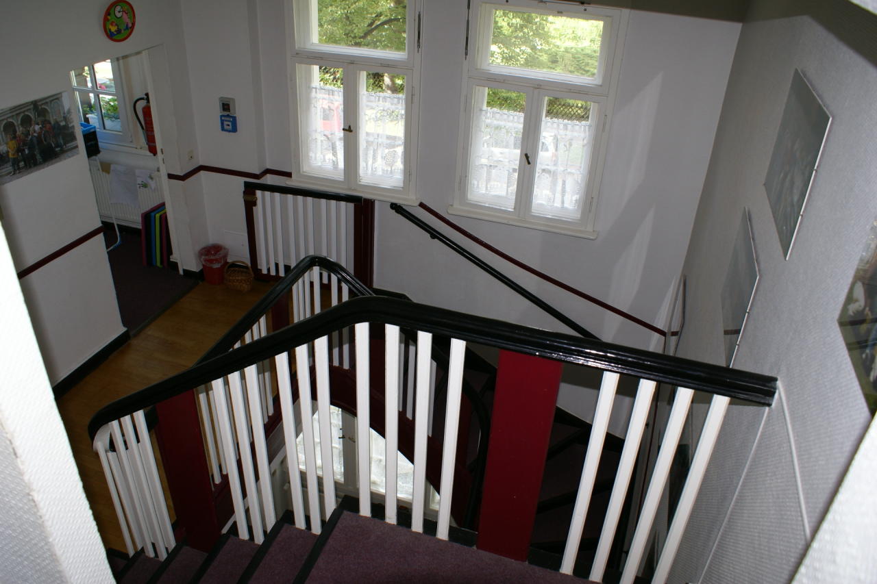 Der Treppenaufgang