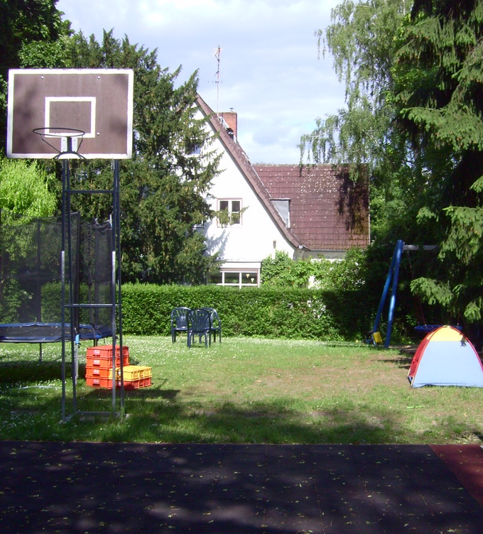 Haus Giovanni vom Garten aus gesehen